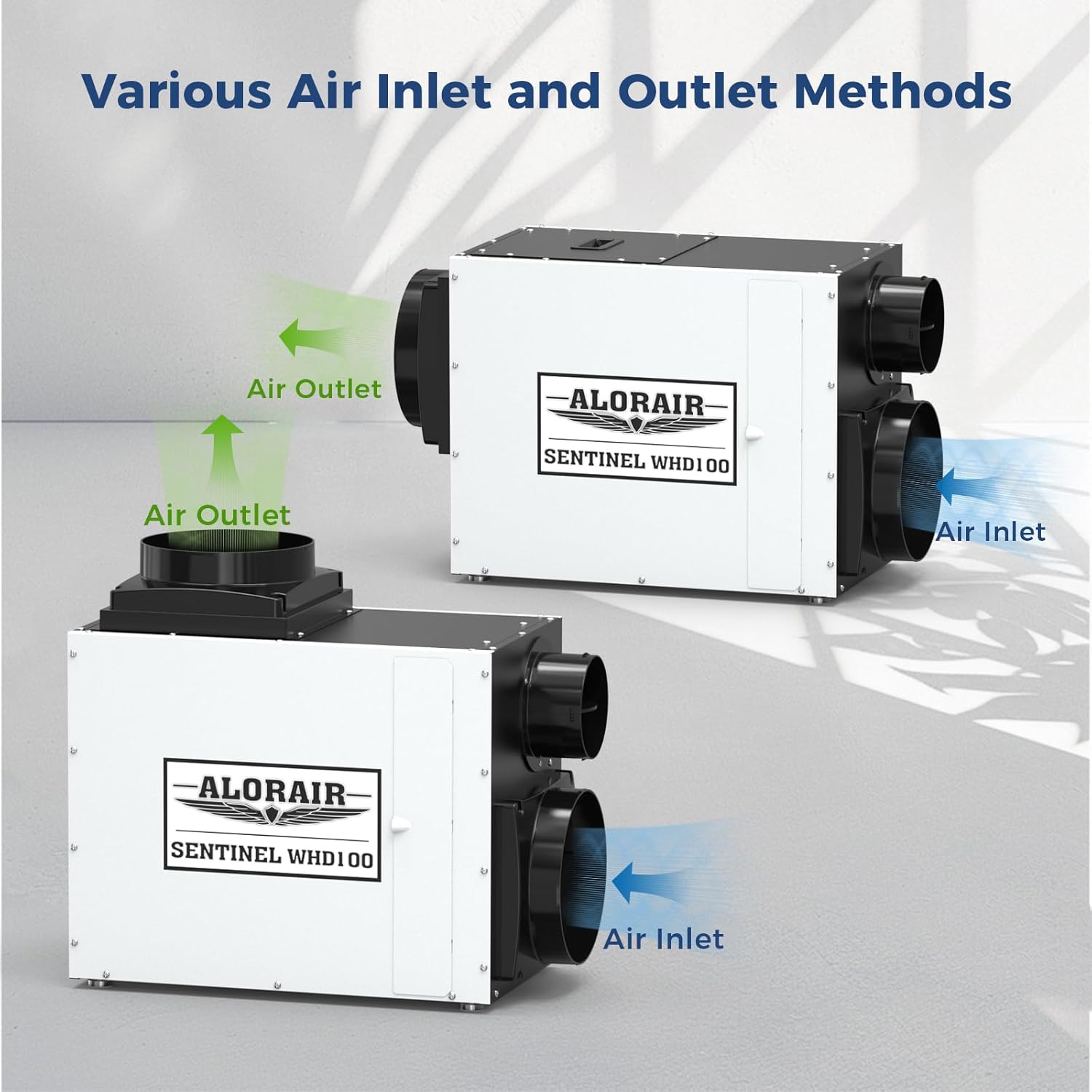 AlorAir Sentinel WHD 100 Whole House Dehumidifier | 90 PPD for