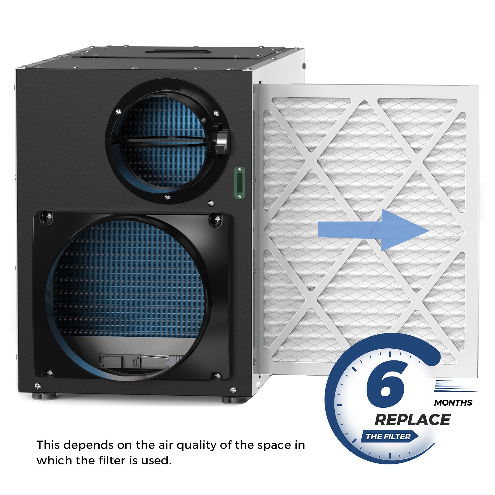 AlorAir 3 Pack MERV-10 Filter for Sentinel WHD100/120 Whole House Dehumidifiers - Image 4