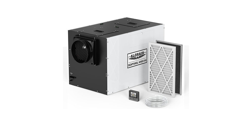 AlorAir Sentinel 150 whole-home dehumidifier for humidity control