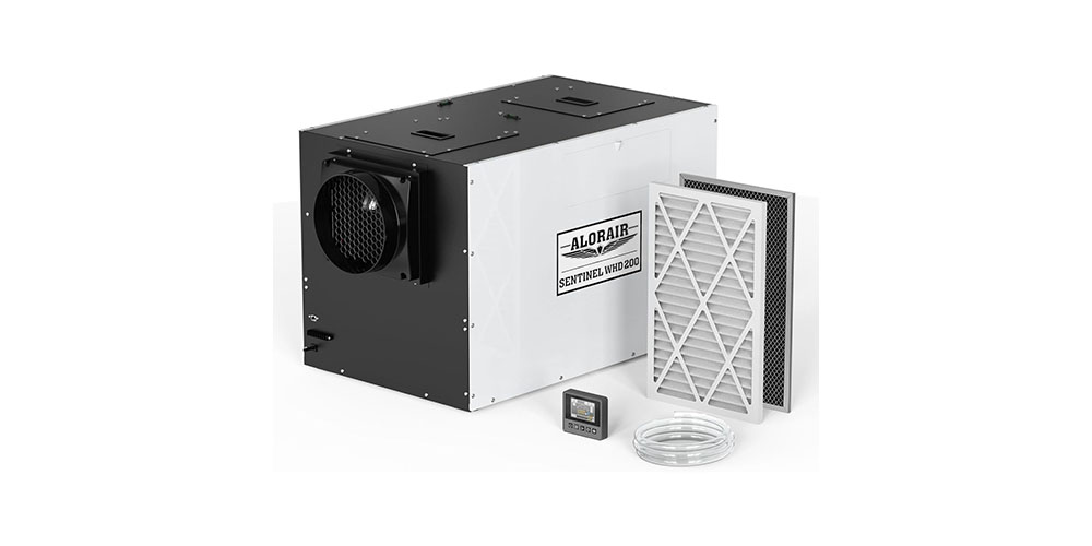 AlorAir Sentinel 200 whole-home dehumidifier for humidity control