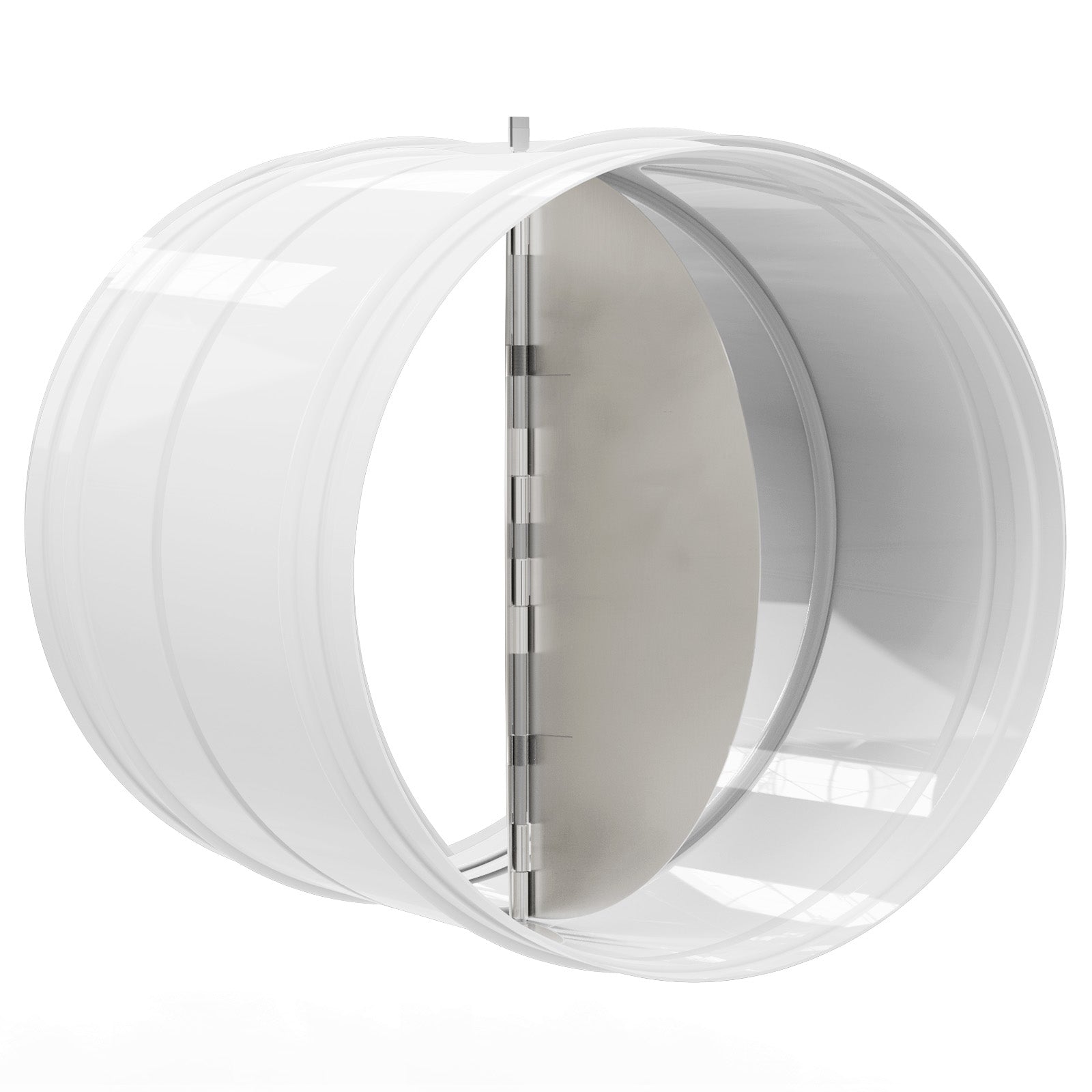 AlorAir 10" Backdraft Damper Duct for Sentinel WHD Series Whole-House Dehumidifiers