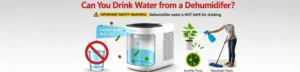 Can You Drink Water from a Dehumidifier