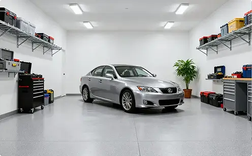 Garage dehumidifying a garage