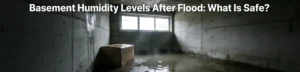 Basement Humidity Levels After Flood: What Is Safe