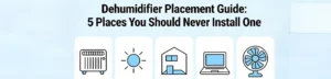 Dehumidifier Placement Guide: 5 Places You Should Never Install One