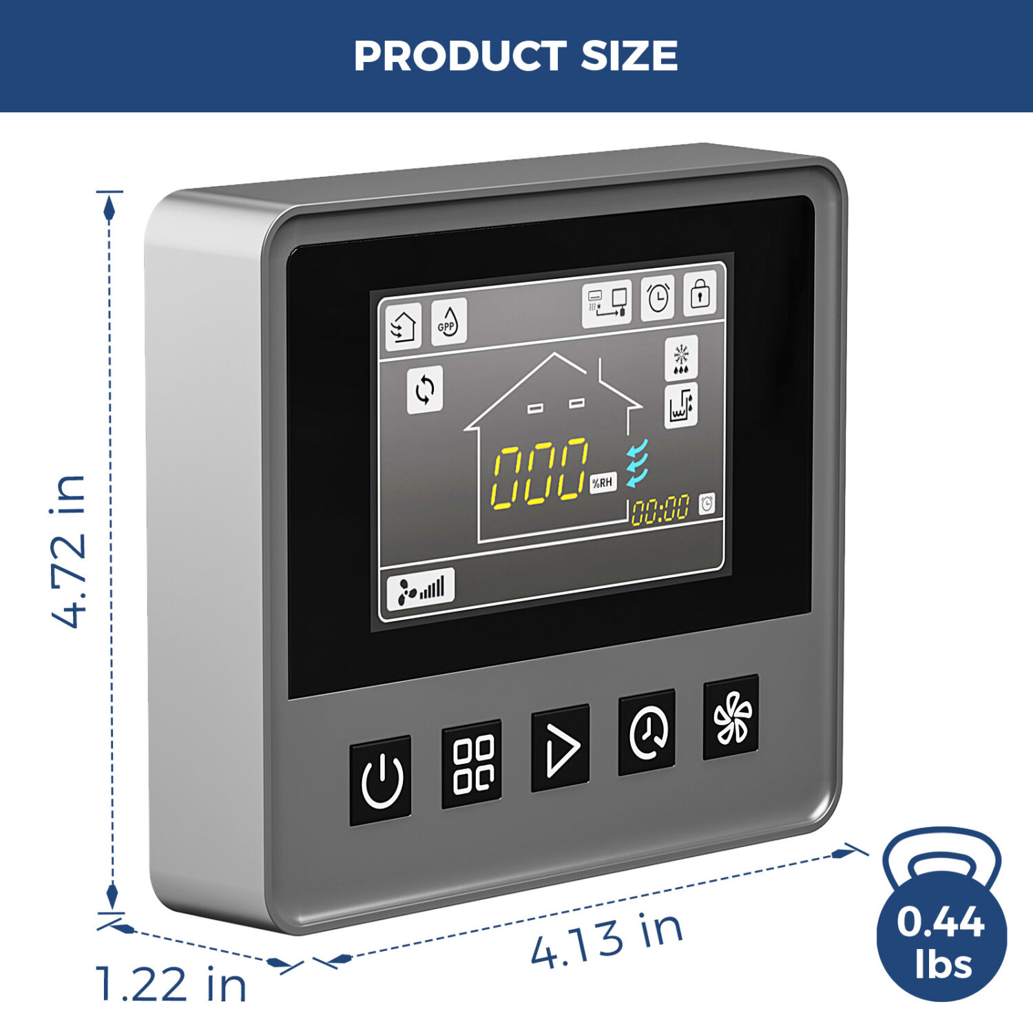 AlorAir Remote Controller for Sentinel WHD100/WHD120 Whole Home Dehumidifiers